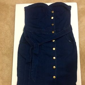 City Chic denim dress. XS dress.